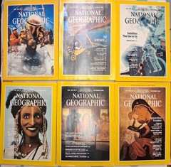 1983 National Geographic Magazine Full Year ~ 12 Issues ~ Good Condition
