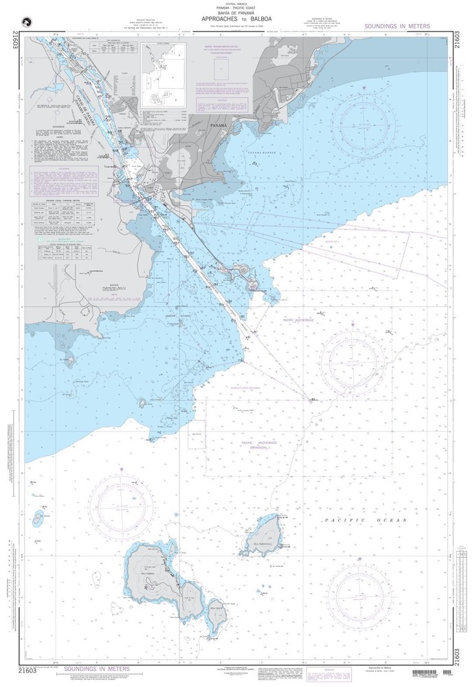 Approaches to Balboa | NGA Chart 21603