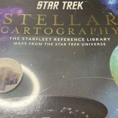 Star Trek Stellar Cartography Starfleet Reference Library Maps Brand New Sealed