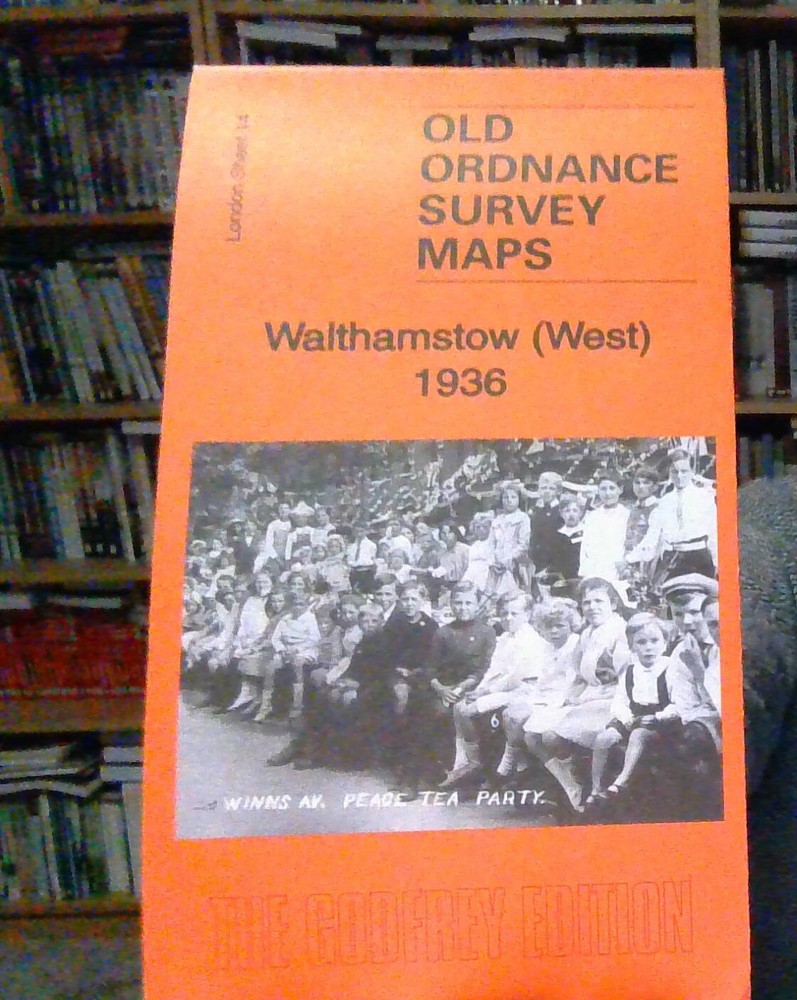 MAP OF Walthamstow (West) 1936 London Sheet 14.4 by Tony Kirby NEW 9781847849694