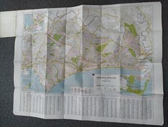 Bournemouth And Poole Geographia large scale street plan