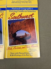 National Geographic Driving Guides to America 1997 Travel Book Lot of 8