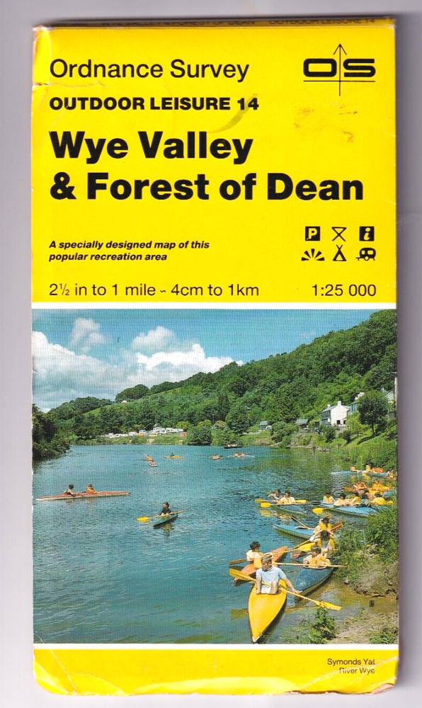 WYE VALLEY & FOREST OF DEAN – Ordnance Survey Leisure Map