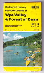 WYE VALLEY & FOREST OF DEAN – Ordnance Survey Leisure Map