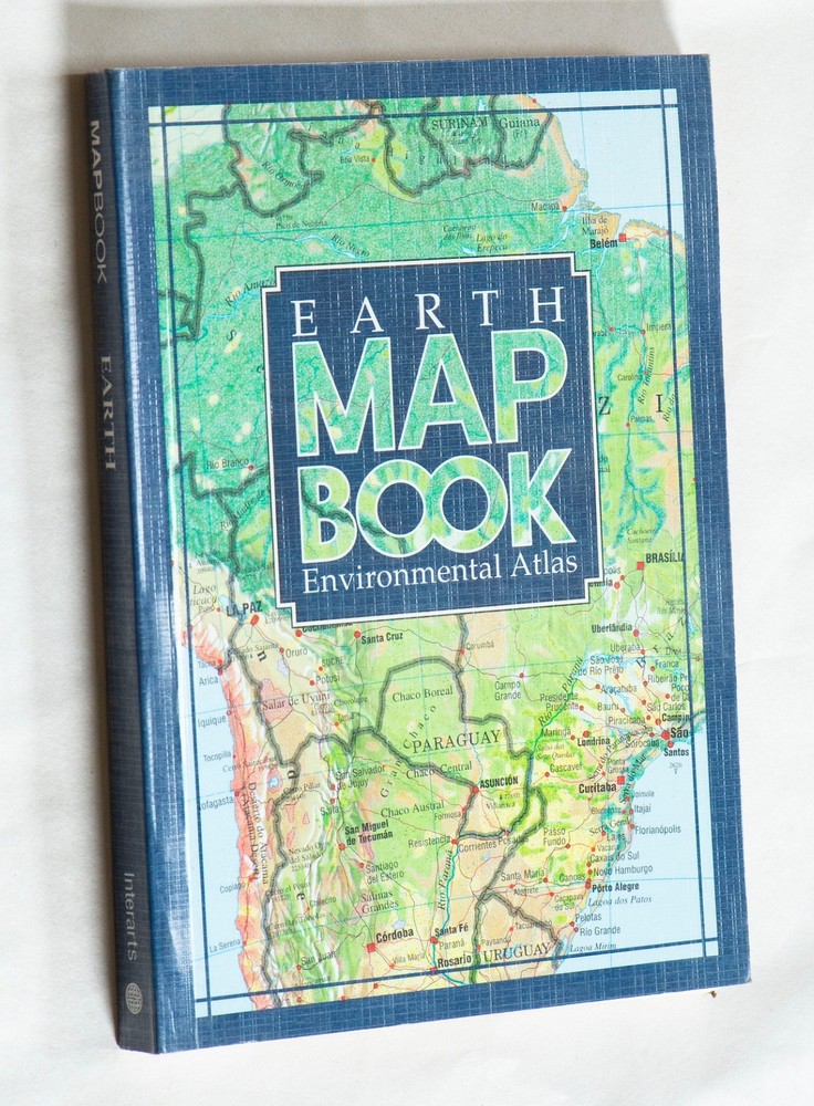 Earth Mapbook Environmental Atlas paperback Used – Very Good