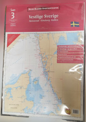 Delius Klassing Navigational Charts Set 3 West Coast Sweden German Language