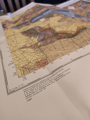 Geological survey map Wells Ordinance Survey Solid & Drift Sheet 280 1963