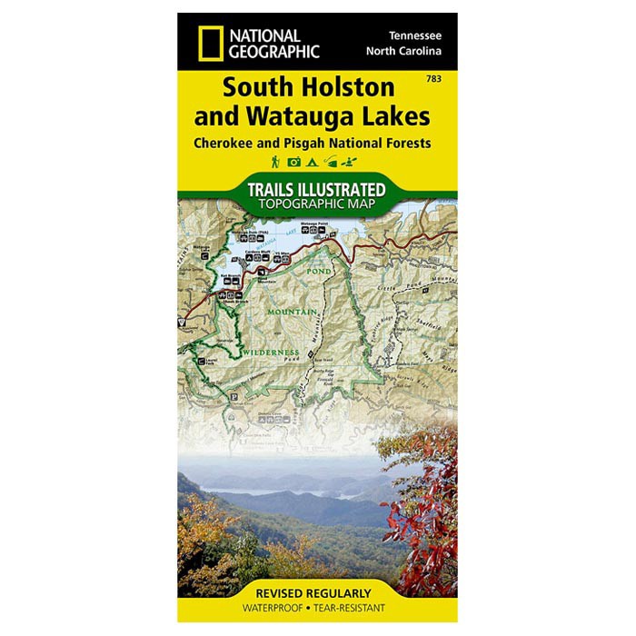 National Geographic South Holston & Watauga #783 Tennessee Map: Explore with