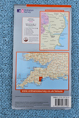 Torquay & Dawlish O S Explorer Map 1:25,000 Folded and cover