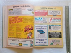 1987 UBD Adelaide Street Directory 25th Edition Ford Holden Valiant Nissan