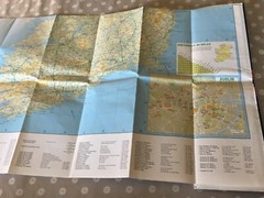 Collins Route Planning Map Ireland – Includes centre plans of Belfast + Dublin