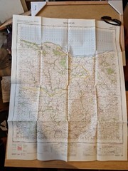 Ordnance Survey Map Of Great Britian – MINEHEAD – 1966 – 1/63360