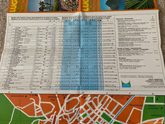 Lugano Hotels 1986 Map/Guide
