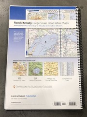 2025 Large Scale Road Atlas Lsra by Rand McNally: VERY VERY GOOD