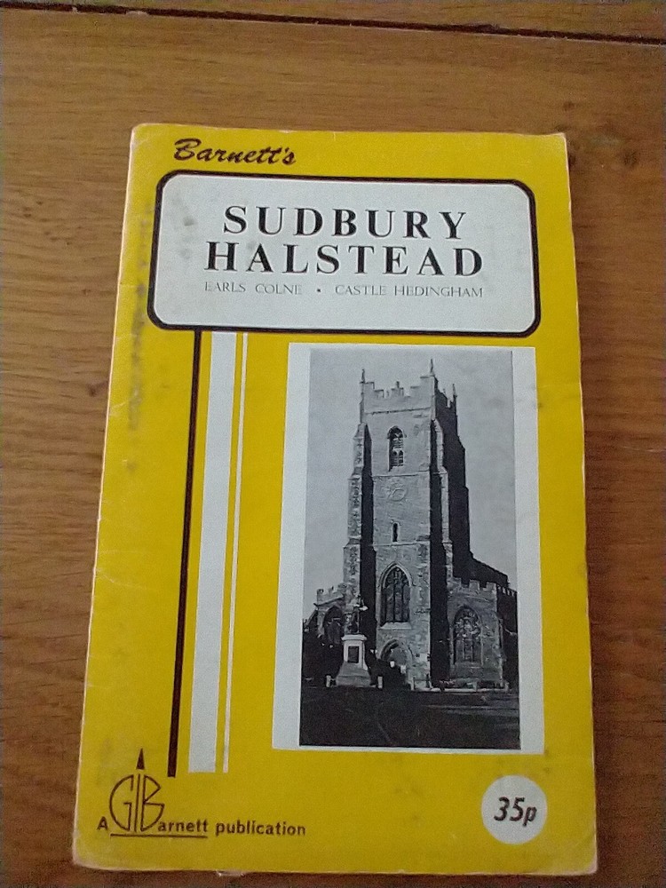 Barnett’s Sudbury Halstead Map (1969?)