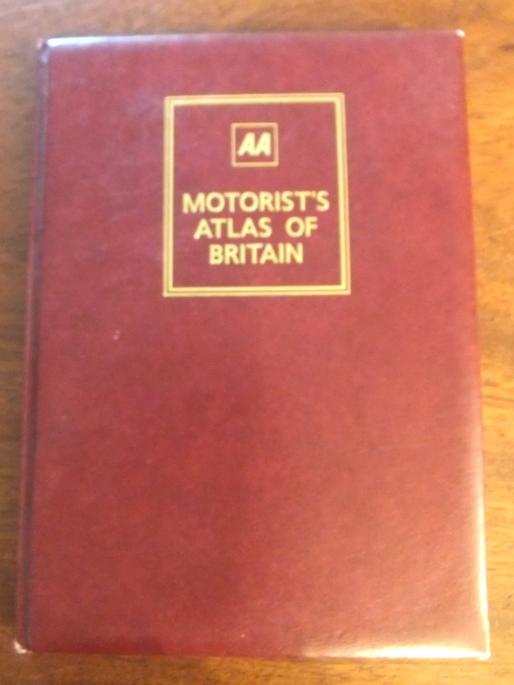AA 20th EDITION AUG 1997 MOTORIST’S ATLAS OF BRITAIN MAPS ROUTES MILEAGE TOWNS.