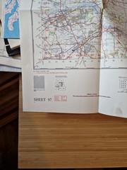 Ordnance Survey Map Of Great Britian – YORK – 1962 – 1/63360