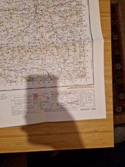 Ordnance Survey Map Of Great Britian – LUDLOW – 1967 – 1/63360