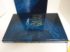 HUGE National Geographic Atlas of the World Eighth Edition Hardcover in Slipcase