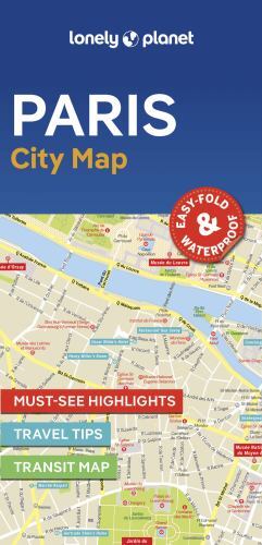 Lonely Planet Paris City Map, Paperback by Lonely Planet Publications (COR), …