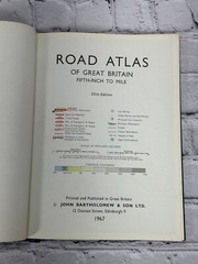 Bartholomew’s Road Atlas of Great Britain [1967 · Fifth-Inch to Mile]