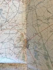 1987 Ordnance Survey Pathfinder Map 909 SO 29/39 Montgomery (incl Churchstoke )