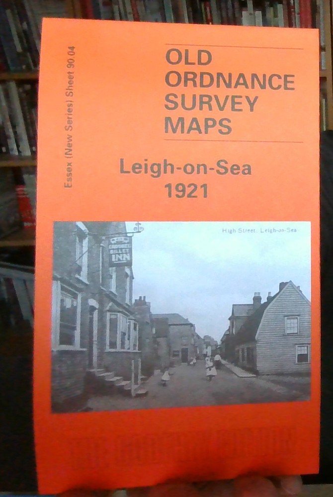 MAP OF Leigh-on-Sea 1921 Essex Sheet 90.04 by Ian Yearsley NEW 9781787212435
