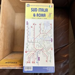 ROME & SOUTHERN ITALY TRAVEL REFERENCE MAP By Itmb Publishing Ltd **BRAND NEW**