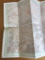 1991 Ordnance Survey Pathfinder Map 701 SD 81/91 Bury , Rochdale & Littleborough