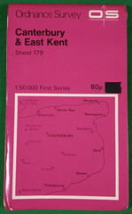 5 x OS Ordnance Survey 1974 Sheet Maps of South & South East England Bundle