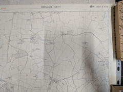 Ordnance Survey Map of Great Britain: Harrogate Roads,Railways,General Features