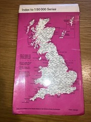 Vintage Ordnance Survey First Series Taunton & Lyme Regis 1974 Map 193