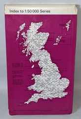 Ordnance Survey 1:50,000 Map – The Solent, Sheet 196 – 1974