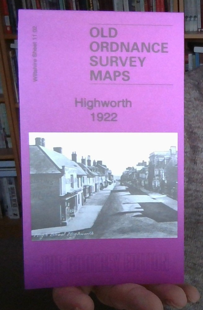 MAP OF Highworth 1922 Wiltshire Sheet 11.02 by Tony Painter NEW 9781787215085