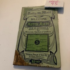 DAILY MAIL MILESTONE MOTOR MAPS IN 12 SECTIONS No 5 DERBY AREA