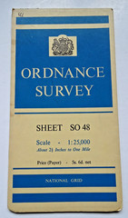 Ordnance Survey Map – Shropshire – Sheet SO 48 – 1:25000 – 1956