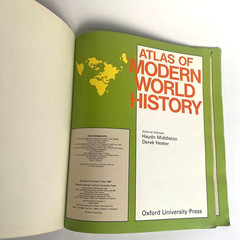 Oxford’s – Atlas of Modern World History – 1991 Revised Edition