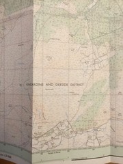 1985 Ordnance Survey Pathfinder Map 257 NO 49/59 Aboyne (incl Dinnet )