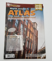 2021 North America Atlas – USA, CANADA, MEXICO – NEVER BEEN USED