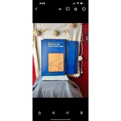 Historical Atlas of U.S 1993~National Geographic~Maps~Color~Magnifying Glass~New