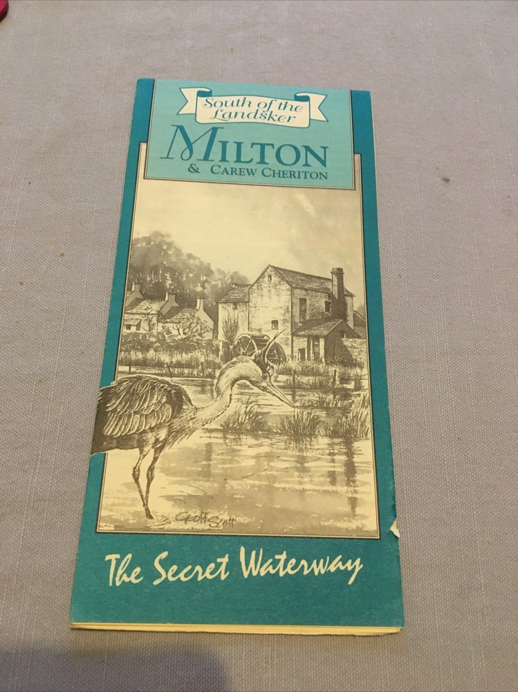 Hidden Heritage South Of The Landsker Milton & Carew Cheriton Guide Map Secret
