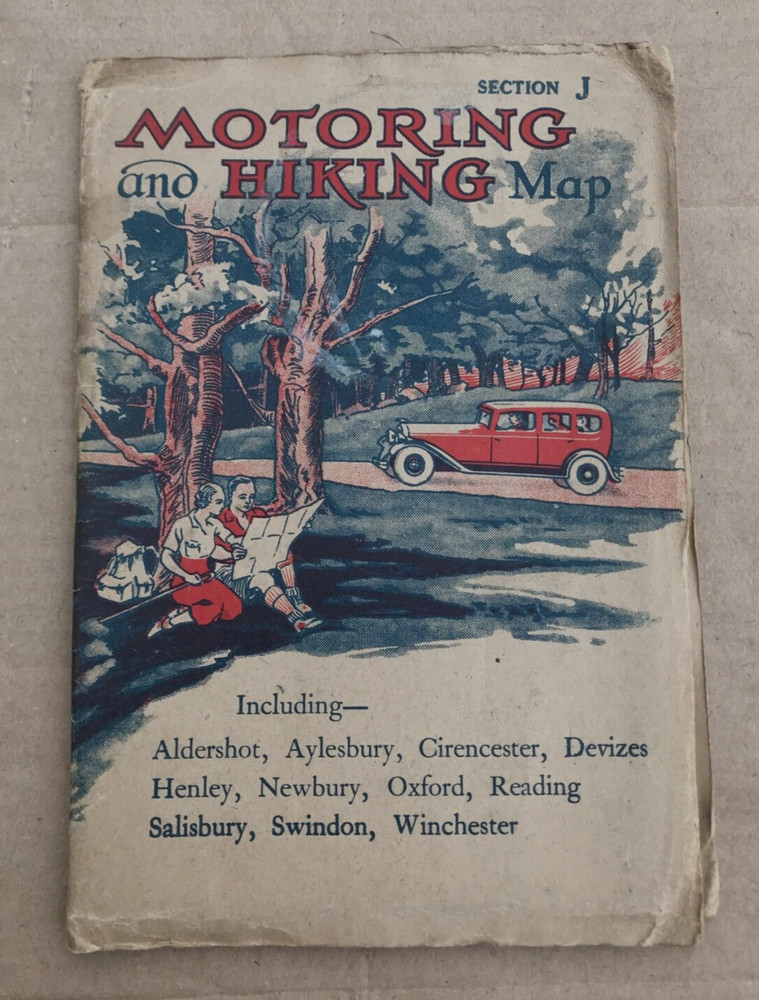 MOTORING and HIKING Map – Section J