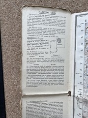 Vintage OS One Inch Map – Montgomery & Llandrindod Wells – Sheet 128 – 1947