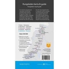 Sweden Adolfström – Hemavan. Kungsleden hiking trail map & guide – part 5