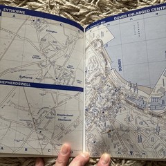 Tourist Guide Visitor Street Maps Atlas Red Book Folkestone Dover