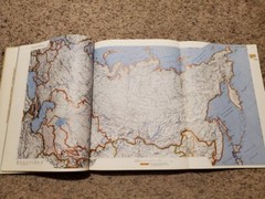 Vintage Britannica Atlas, Copyright 1969, Hardcover NICE!