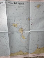 Imray M47 Nautical Chart Aeolian Islands Italy West Coast 2010 Rod Heikell