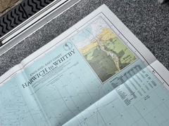 Vintage Imray Chart: Harwich to Whitby Map