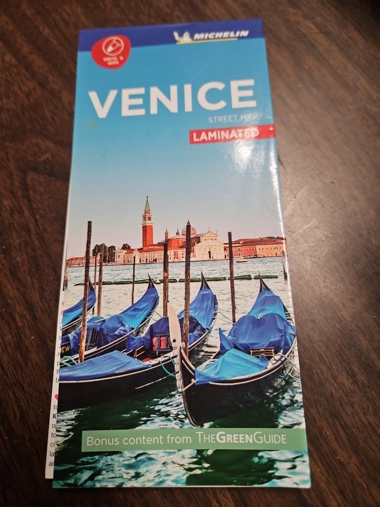 Michelin Venice City Map Laminated 9782067266797