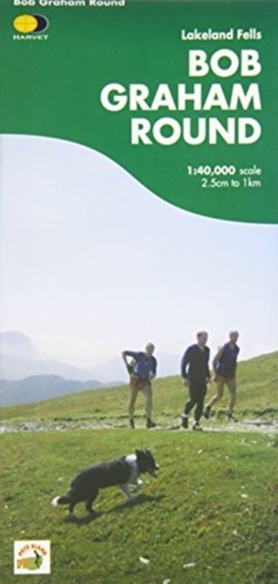 Bob Graham Round: Lakeland Fells by Harvey Map Services Ltd SHEET MAP